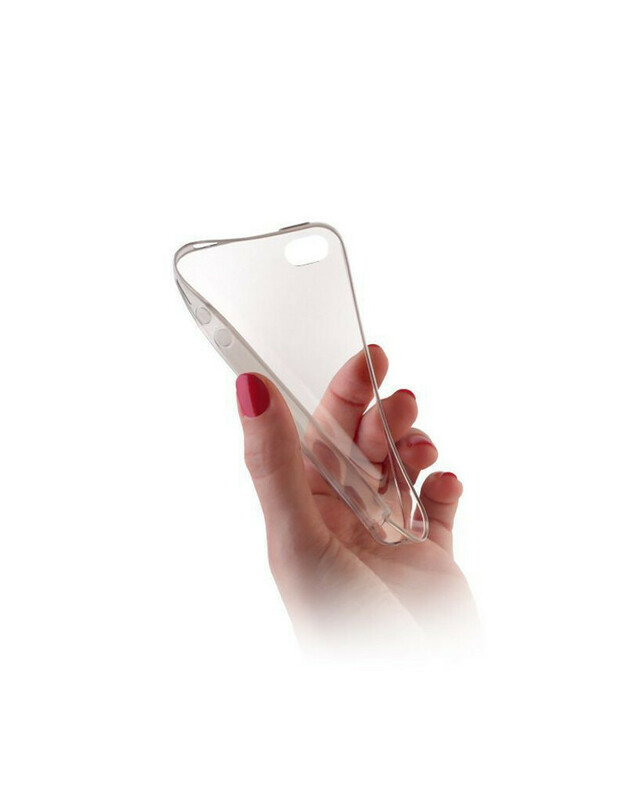 „GreenGo Samsung J1 2016 J120“ itin plonas TPU 0,3 mm skaidrus dėklas