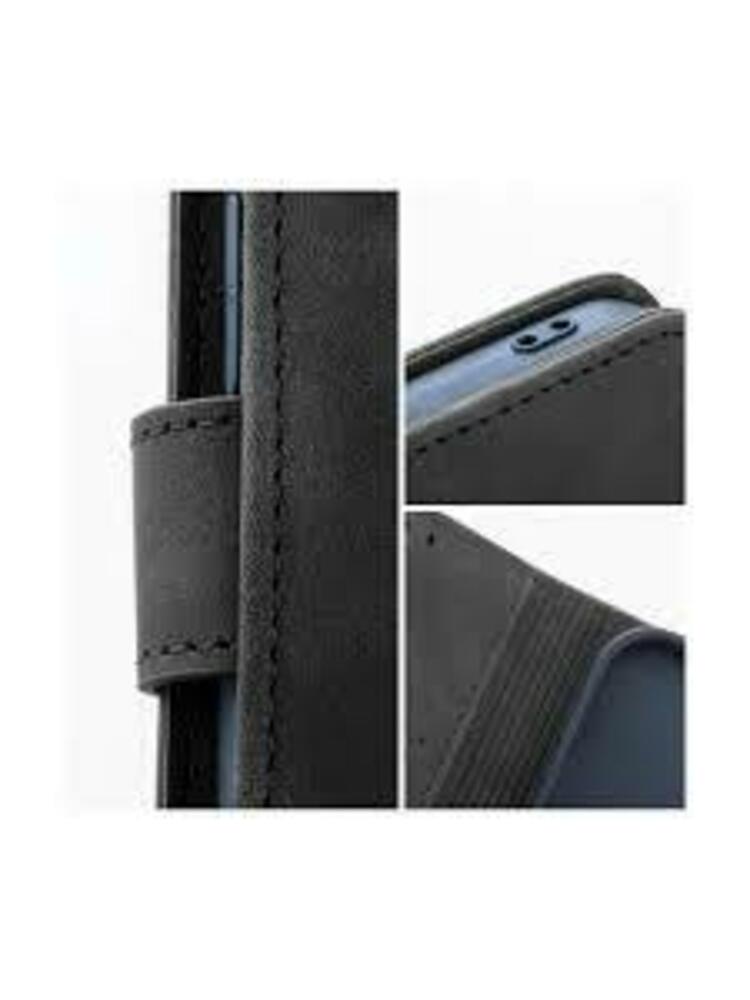 Dėklas knygelė, skirtas IPHONE 13 PRO juodas