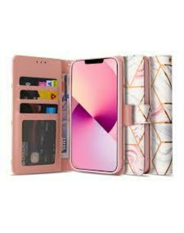 Apsauginis dėklas, skirtas „iPhone 13“ – „Tech-Protect“, „Wallet Marble“
