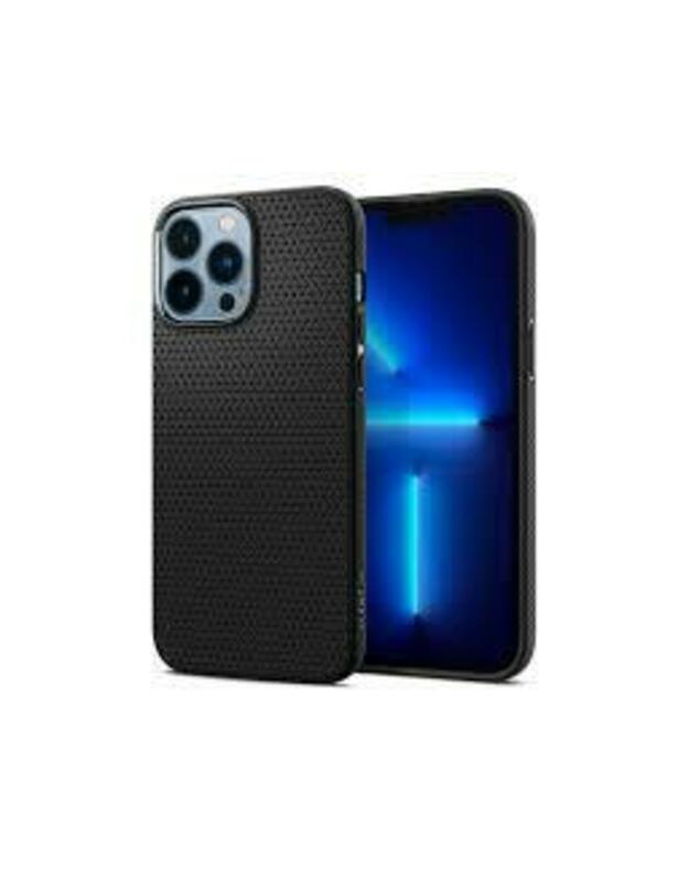 Spigen Liquid Air iPhone 13 Pro Case - Matte Black, Spigen