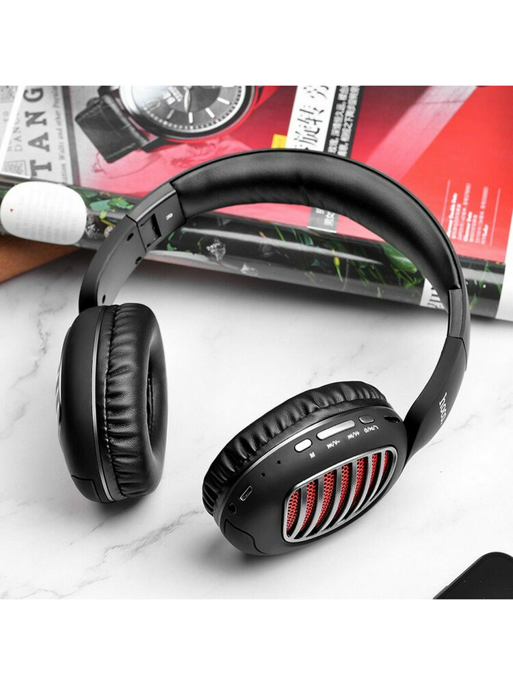 Bluetooth ausines HOCO W23 juodos