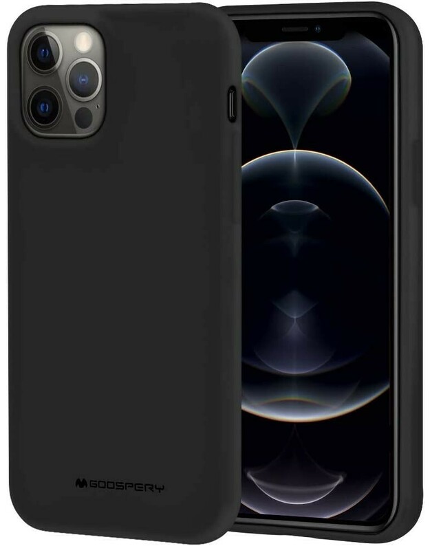 Dėklas Mercury Soft Jelly Case Apple iPhone 13 juodas