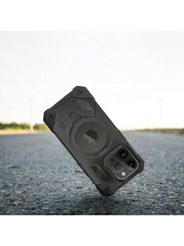 iPhone 13 PRO 6.1" Armor Mag dėklas, juodas