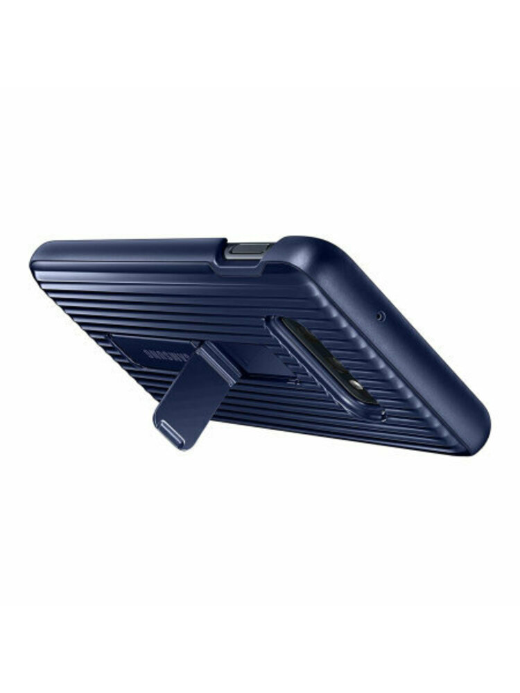 Samsung EFRG973CBE Galaxy S10“ apsauginis stovo dėklas, juodas