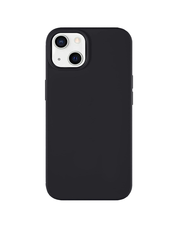 „iPhone 13“ dėklas, silikoninis „Lite“, juodas