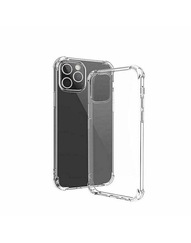 iPhone 13 6.1" apsauginis želė dėklas – atsparus smūgiams – skaidrus