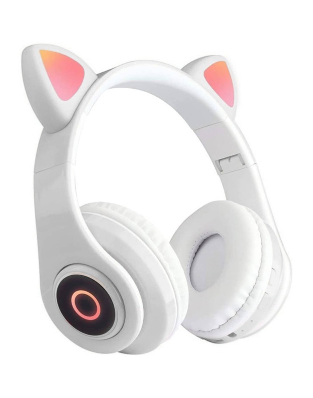 Belaidės „Bluetooth“ ausinės, sulankstomos, baltos Z-B39